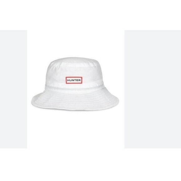 HUNTER packable nylon lightweight women's bucket hat -White - One size - Picture 1 of 4